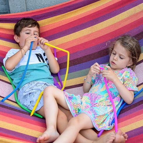 nutty toys 10 pk Pop Tubes Sensory Toys (Mini) Fine Motor Skills & Learning Toddler Toy for Kids Top ADHD & Autism Fidget 2023 Best Preschool Gifts Idea, Unique Boy & Girl Easter Basket Stuffers in Kuwait