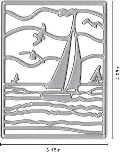 Hyy إطار زهرة معدنية قطع يموت لصنع بطاقة، نجوم جوفاء زهرة خلفية يموت تخفيضات الربيع الزهور مستطيلة يموت الاستنسل أداة النقش سكرابوكينغ DIY محفورا الحرفية يموت in Kuwait