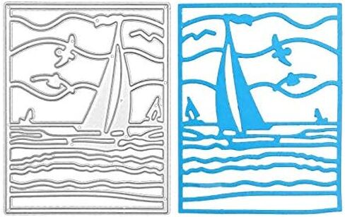 Hyy إطار زهرة معدنية قطع يموت لصنع بطاقة، نجوم جوفاء زهرة خلفية يموت تخفيضات الربيع الزهور مستطيلة يموت الاستنسل أداة النقش سكرابوكينغ DIY محفورا الحرفية يموت in Kuwait