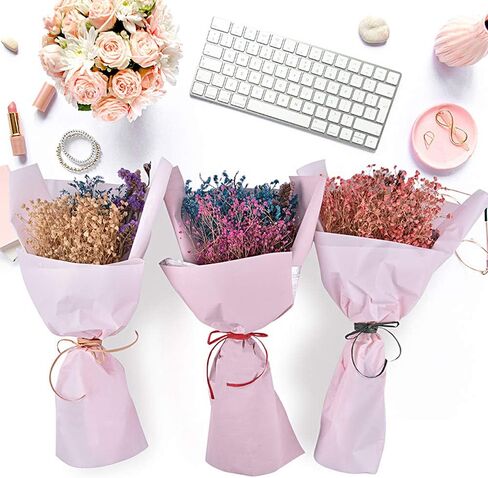 Vancool Raffia Ribbon String, 3 Rolls 492 Feet Red Green Kraft, Packing Paper Twine for Christmas, 164 Feet Each Roll in Kuwait