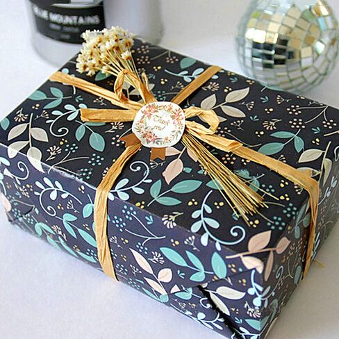 Vancool Raffia Ribbon String, 3 Rolls 492 Feet Red Green Kraft, Packing Paper Twine for Christmas, 164 Feet Each Roll in Kuwait