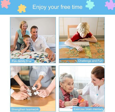 300 Piece Jigsaw Puzzle for Adults Kids Teens,Challenge Yourself with 300 Piece Puzzles, and Unique Decoration for Your Friends (A-Wooden Bridge) in Kuwait