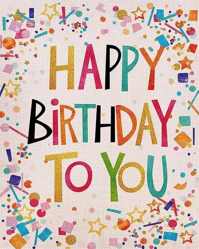 Muyankissu 5D Diamond Painting Kits for Adult Happy Birthday to You 12x16inch in Kuwait