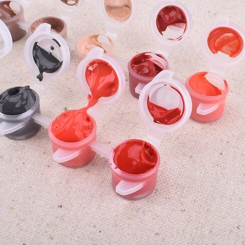 طلاء Kimily DIY بالأرقام للبالغين والأطفال عيد الميلاد التماثيل الطلاء بالأرقام لوحة يدوية سانتا جنوم طلاء أكريليك بالأرقام طقم طلاء جدار المنزل وغرفة المعيشة وغرفة النوم ديكور جنوم تومتي سانتا كلوز in Kuwait