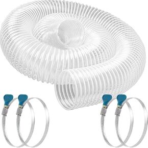 خرطوم جمع الغبار PVC مقاس 4 بوصات مقاس 10 بوصات، خرطوم جمع الغبار PVC المقاوم للثقب مع ملف أسلاك من الفولاذ الكربوني، خرطوم تجميع الأبخرة PVC الثقيل الشفاف المرن لأنظمة جمع الغبار ومنافذ 4 بوصات in Kuwait