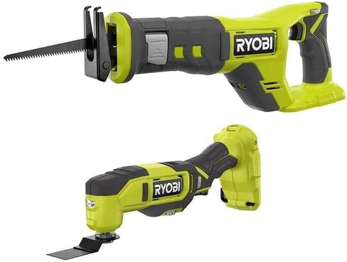 Ryobi One+ 18V Cordless 2-Tool Combo Kit w/Multi-Tool & Reciprocating Saw (Tools Only) in Saudi Arabia