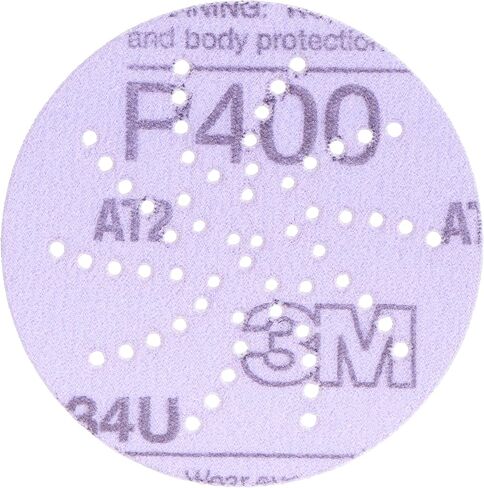3M Hookit Purple Clean Sanding Disc 343U, 30272, P500, 50 قرصًا لكل كرتونة in Kuwait