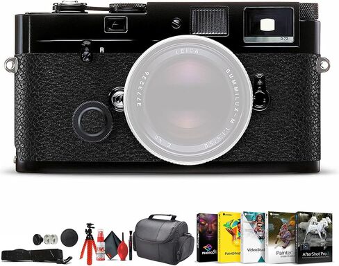 Leica MP 0.72 Rangefinder Camera (10302) + Corel Photo Software + Bag + Flex Tripod + Cleaning Kit in Saudi Arabia