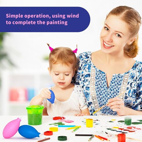 Midukit Air Blower for Alcohol Ink Painting Coffee Grinder Plant, Dust Blower for Keyboard MacBook Laptop Camera Sensor Lens, Powerful Winds and Precise Control in Kuwait