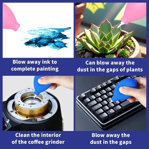 Midukit Air Blower for Alcohol Ink Painting Coffee Grinder Plant, Dust Blower for Keyboard MacBook Laptop Camera Sensor Lens, Powerful Winds and Precise Control in Kuwait