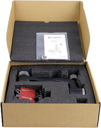 رأس جيمبال من ألياف الكربون من Leifrotto للكاميرات التي لا تحتوي على مرايا، رأس حامل ثلاثي صغير بحجم السفر نظام QR Arca-Swiss QR، التصوير باستخدام لوحة PL100N، لكاميرا DSLR حتى 66.1 رطل/30 كجم GHL5C in Kuwait