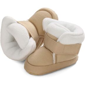 أحذية الثلوج للأطفال الرضع من CINDEAR للفتيات والأولاد ونعل ناعم مضاد للانزلاق للأطفال الصغار في الشتاء الدافئ لحديثي الولادة في الهواء الطلق in Kuwait