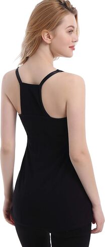 CAKYE قمصان علوية للرضاعة الطبيعية مع حمالة صدر على الرف، قميص كامي للرضاعة الطبيعية، عبوة من 3 قطع in Kuwait