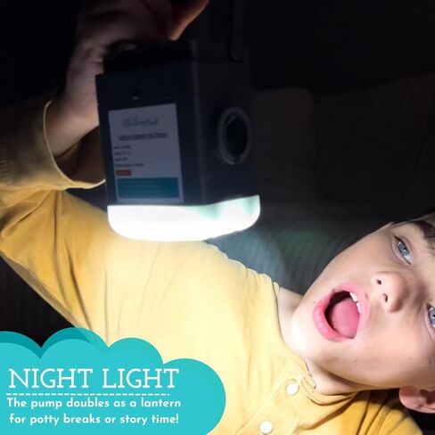 Little Sleepy Head Inflatable Toddler Travel Bed - Wireless Built-in Pump, Perfect Kids Air Mattress in Kuwait