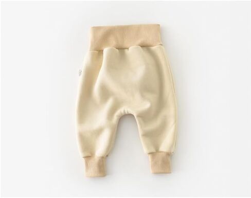 سراويل صوفية للأطفال من الجنسين، سراويل كارتونية سميكة وعالية الخصر مع أنماط حيوانات ثلاثية الأبعاد لطيفة، سراويل هيب هوب قطنية للركض in Kuwait