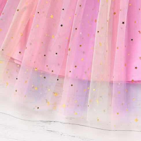 GRNSHTS Toddler Baby Girl Tutu Dress Sleeveless Floral Print Tulle Dress Little Girl Princess Dresses with Flower Headband in Kuwait