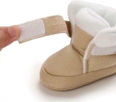 أحذية الثلوج للأطفال الرضع من CINDEAR للفتيات والأولاد ونعل ناعم مضاد للانزلاق للأطفال الصغار في الشتاء الدافئ لحديثي الولادة في الهواء الطلق in Kuwait