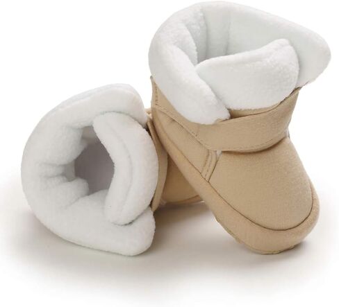 أحذية الثلوج للأطفال الرضع من CINDEAR للفتيات والأولاد ونعل ناعم مضاد للانزلاق للأطفال الصغار في الشتاء الدافئ لحديثي الولادة في الهواء الطلق in Kuwait