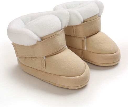 أحذية الثلوج للأطفال الرضع من CINDEAR للفتيات والأولاد ونعل ناعم مضاد للانزلاق للأطفال الصغار في الشتاء الدافئ لحديثي الولادة في الهواء الطلق in Kuwait