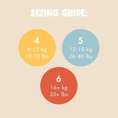 Eco by Naty Pull Ups - Hypoallergenic and Chemical-Free Training Pants, Highly Absorbent and Eco Friendly Pull Ups for Boys and Girls - Size (4) 2T-3T (18-33 lbs) - 22 Count in Kuwait