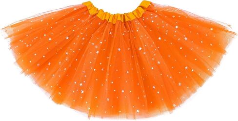 Century Star Sparkle Tutu for Toddler Girls Tulle Ballet Dance Skirt Princess Baby Kids Dress up Birthday Party 3 Layers 2-8T in Saudi Arabia