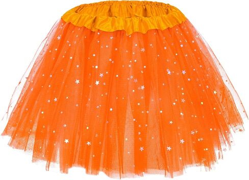 Century Star Sparkle Tutu for Toddler Girls Tulle Ballet Dance Skirt Princess Baby Kids Dress up Birthday Party 3 Layers 2-8T in Saudi Arabia