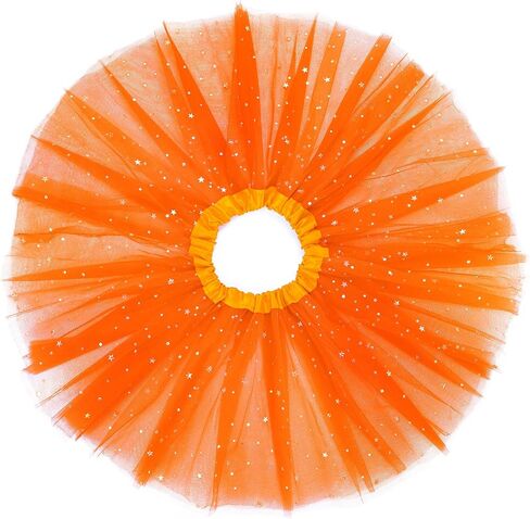 Century Star Sparkle Tutu for Toddler Girls Tulle Ballet Dance Skirt Princess Baby Kids Dress up Birthday Party 3 Layers 2-8T in Saudi Arabia