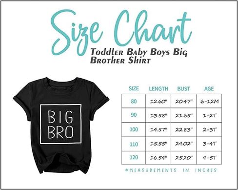Big Brother Shirt Toddler Baby Boy Promoted to Big Brother Announcement Tshirt Infant Short Sleeve Clothes in Saudi Arabia