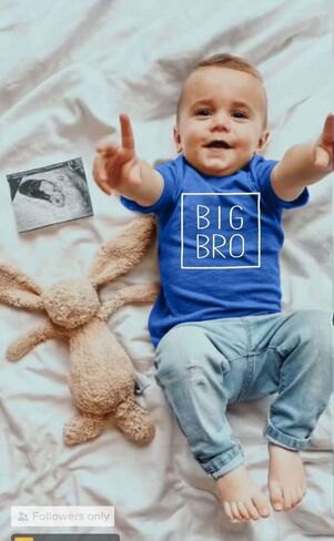 Big Brother Shirt Toddler Baby Boy Promoted to Big Brother Announcement Tshirt Infant Short Sleeve Clothes in Saudi Arabia