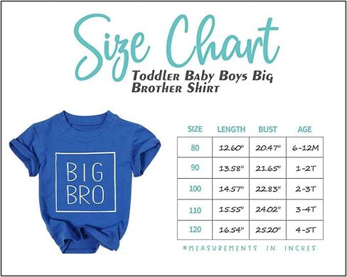 Big Brother Shirt Toddler Baby Boy Promoted to Big Brother Announcement Tshirt Infant Short Sleeve Clothes in Saudi Arabia