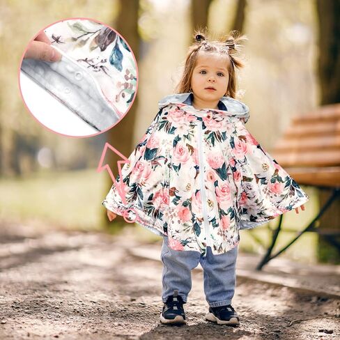 معطف مقعد السيارة للفتيات الصغيرات، معطف مقعد السيارة الشتوي للأطفال الصغار، طبقة مزدوجة دافئة لمقعد السيارة للأطفال، بطانيات مريحة، زهرة وردية in Kuwait