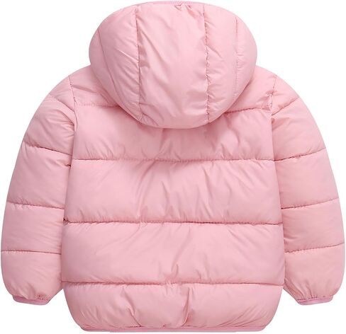 Winter Coats for Toddler Kids Infants Baby Boys Girls Light Puffer Warm Thick Hooded Down Jacket for 2-7 Years in Saudi Arabia