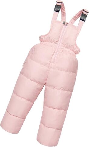 بدلة ثلج شتوية للفتيات من ZOEREA، مجموعة ملابس أطفال شتوية بغطاء للرأس + بنطلون بدلة ثلج للأولاد للجنسين والأطفال in Kuwait