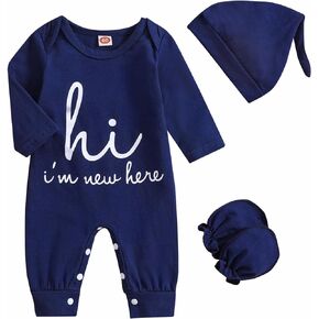 MINKIDFASHION Newborn Baby Boys Infant Kids One-piece Romper