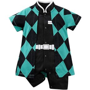 IURNXB Infant Boys Girls Cotton Anime Jumpsuit One Piece Toddler Romper Baby Clothes
