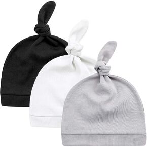 KiddyCare Newborn Baby Hospital Hat for Boy/Girl | Doctor Developed Baby Hats 0-6 Months, Baby Beanies for Infant Babies in Kuwait