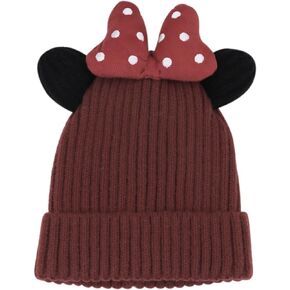 Cute Reindeer Antlers Baby Beanie Soft Warm Crochet Knitted Hat for Toddler Girls Boys