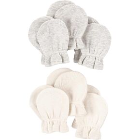 Simple Joys by Carter's Girls' Baby Mittens, Pack of 6, Cream Heather, Newborn in Kuwait