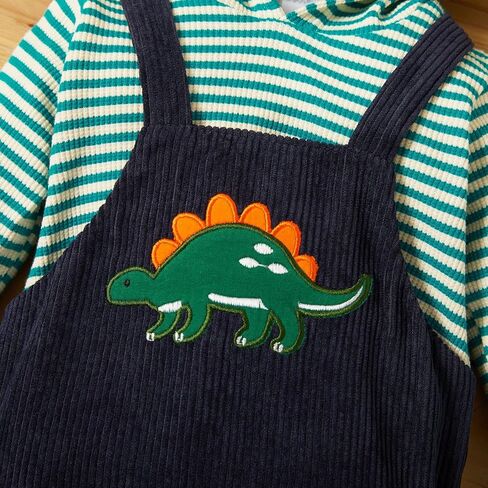 Baby Boy Girl Clothes Long Sleeve Outfits Fall/Winter Baby Romper Ribbed Hoodie Clothing in Saudi Arabia