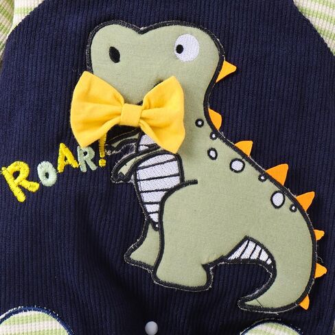 Baby Boy Clothes Newborn Hoodie Romper Fall Winter One-piece Outfit Infant Cute Cartoon Clothing Set 0-18 Months in Saudi Arabia