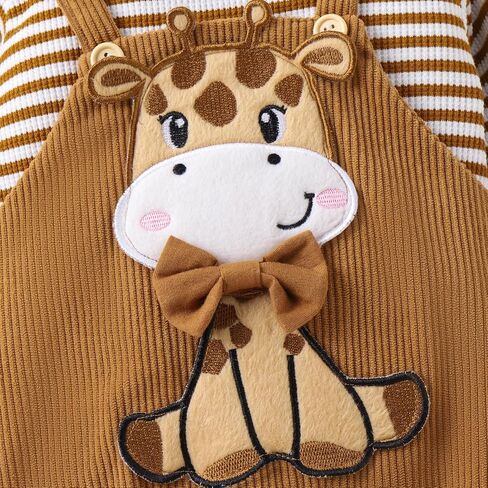 Baby Boy Clothes Newborn Hoodie Romper Fall Winter One-piece Outfit Infant Cute Cartoon Clothing Set 0-18 Months in Saudi Arabia