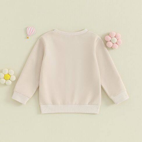 VISGOGO Infant Baby Boy Girls Big Lil Bro Big Lil Sis Matching Set Sweatshirt Romper Embroidery Sweater Toddler Clothes in Saudi Arabia