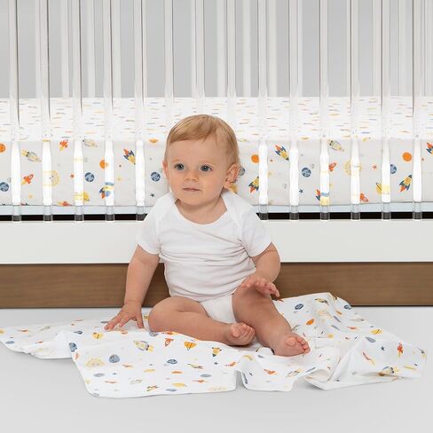 Delta Children 100% Cotton Flannel Baby Receiving Blankets for Girls and Boys – 30x30 Inches (Pack of 2), Pink Floral in Kuwait