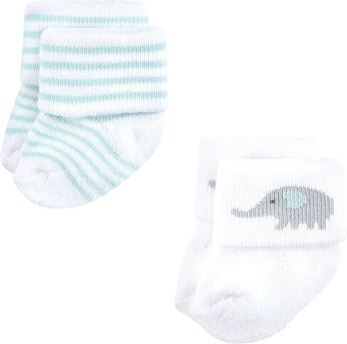 Hudson Baby Baby 8-pack Cotton Rich Newborn and Terry Socks in Saudi Arabia
