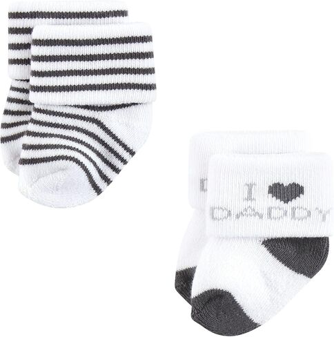 Hudson Baby Baby 8-pack Cotton Rich Newborn and Terry Socks in Saudi Arabia