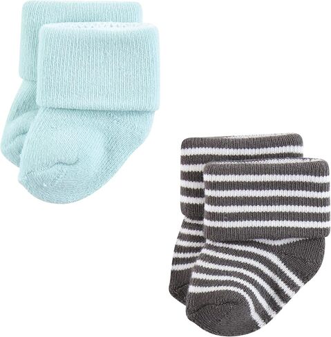 Hudson Baby Baby 8-pack Cotton Rich Newborn and Terry Socks in Saudi Arabia