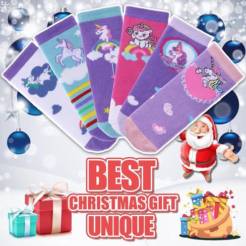 Dosoni Toddler Non Slip Grip Socks Baby Girls Boys Kids Anti Slip Crew Thick Warm Cotton Gift Socks in Saudi Arabia