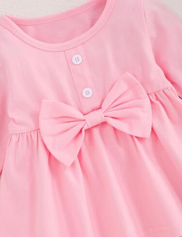 oklady Toddler Baby Girl Clothes Solid Color Ruffle Tops Floral Pants with Headband Fall Winter Cute Girl Outfits in Saudi Arabia