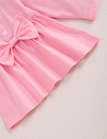 oklady Toddler Baby Girl Clothes Solid Color Ruffle Tops Floral Pants with Headband Fall Winter Cute Girl Outfits in Saudi Arabia