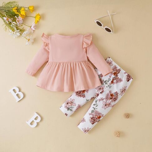 Toddler Baby Girl Christmas Clothes Fall Winter Clothes 1-6T Toddler Girls Outfits Infant Girl Clothing Set in Kuwait